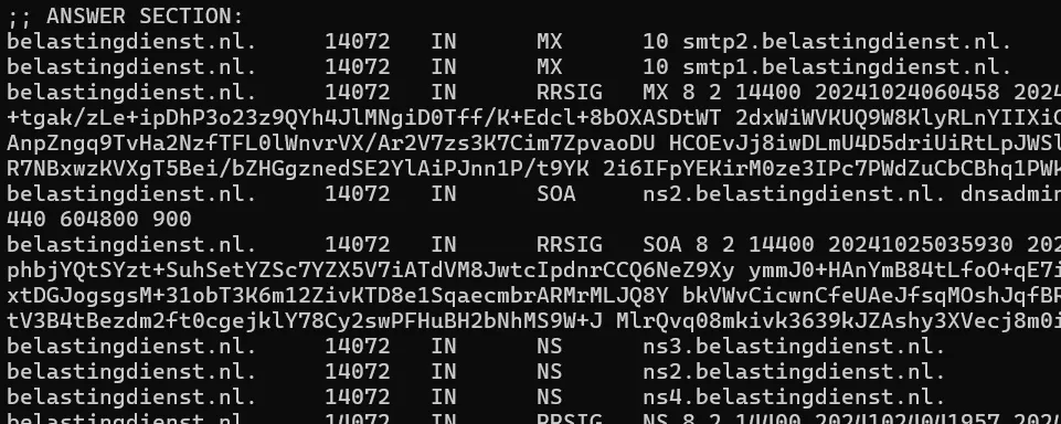 Dig Example Any
