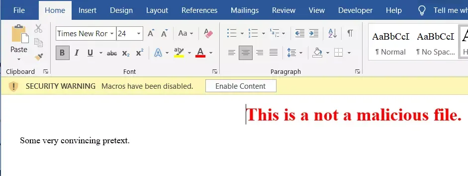 Word Maldoc